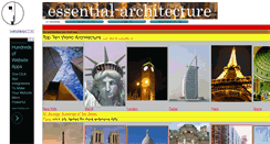 Desktop Screenshot of essential-architecture.com